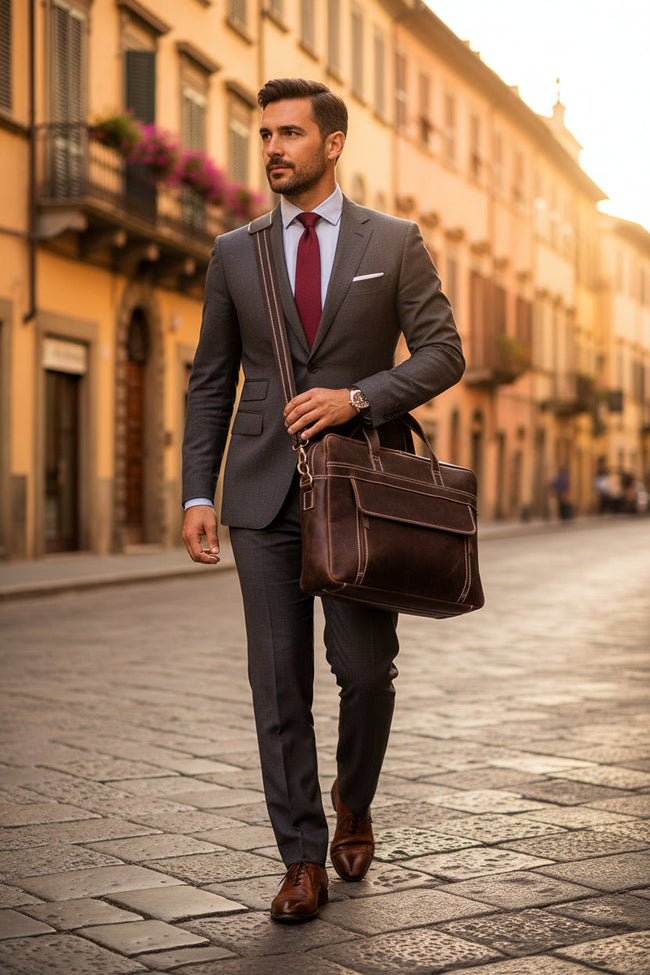 James Genuine Leather 16