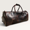 Javier Full Grain Leather Duffel Bag Men's with Shoe Compartment