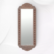 Jia Teakwood Bone Inlay Full Length Mirror Natural