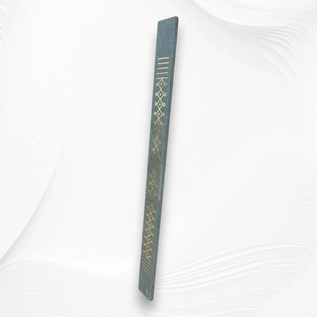 Kota Stone Marble Kolam Brass Inlay Floor Strip