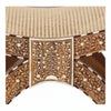 Kylian Teakwood Bone Inlay Roman Chair Natural