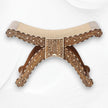 Kylian Teakwood Bone Inlay Roman Chair Natural
