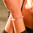 LH Rose Quartz Bracelet Love Attraction Bracelet