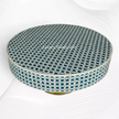 Lisa Bone Inlay Round Coffee Table Indigo
