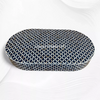 Lisa Mother of Pearl Inlay Oval Coffee Table Indigo