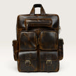 Michael Genuine Leather Backpack Unisex Multifunctional