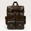 Michael Genuine Leather Backpack Unisex Multifunctional