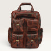 Michael Genuine Leather Backpack Unisex Multifunctional