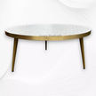 Midori MOP Inlay Table Round Pale Pink
