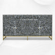MOP Intarsio Scroll Vine Buffet Grigio