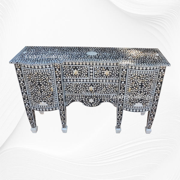 MOP Inlay Victoria Buffet Black