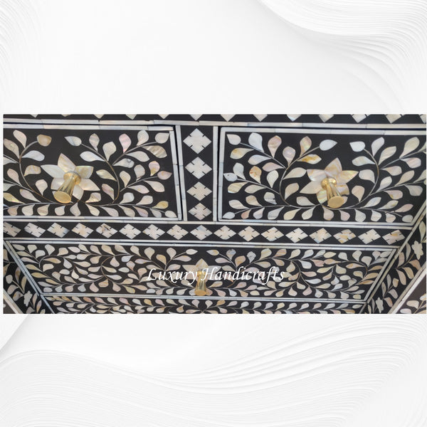 MOP Inlay Victoria Buffet Black