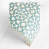 Moroccan Inlay Waterfall Coffee Table Green | Bone Inlay Coffee Tables