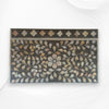 Mother of Pearl Inlay Jewelry Box Dark Grey