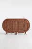 Ofelia Rounded Cane Door Sideboard front view