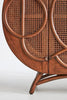 Ofelia Rounded Cane Door Sideboard cane panel and curved frame