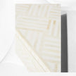 Optical Inlay Coffee Table White 5