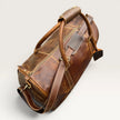 Owen Genuine Leather Duffle Bag Brown