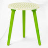 Bone Inlay Beistelltisch Polka Dot Lime Green