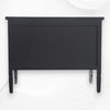 Quote Mother of Pearl Inlay Chest 2 Drawers Black
