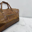 Ramiro Genuine Leather Duffle Bag Brown