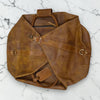 Ramiro Genuine Leather Duffle Bag Brown