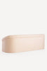 Rosa Rounded Arm Wooden Frame Sofa side view