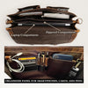 Rover Hunter Leather Messenger Bag Brown
