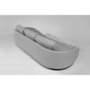 Sable Curved Back Wooden Sofa arm detail