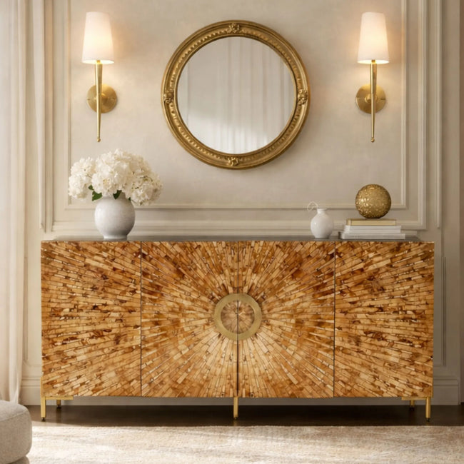 Safari Bone Inlay Sideboard