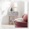 bone inlay nightstand 