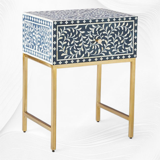 buy bone inlay nightstand