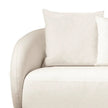 Soleil Curved Three Seat Sofa arm close-up