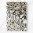 Sprinkle Bone Inlay Nightstand Black
