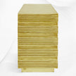 Starburst Brass Credenza
