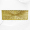 Starburst Brass Credenza