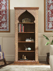 Teakwood Bone Inlay Bookshelf Natural