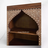 Teakwood Bone Inlay Bookshelf Natural