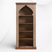 Teakwood Bone Inlay Bookshelf Natural