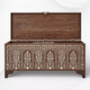Handcrafted Bone Inlay Furniture 