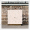Dreieckiger Schrank mit Perlmutt-Intarsien – Nude Pink