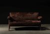 Vela Flat Arm V-Leg Sofa front view