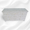 White Mother Of Pearl Inlay Chest Of 7 Drawers Large
