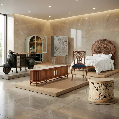 Wood Handcarved Furniture