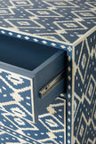 Ikat Bone Inlay 3 Drawer Dresser 4