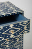 Ikat Bone Inlay 3 Drawer Dresser 3