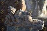 Sleeping Buddha In Rainbow Stone 5