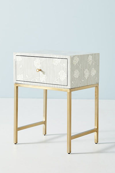 Ada Bone Inlay Nightstand Grey 3