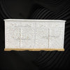 Stunning Arabic mother-of-pearl inlay cabinet in white Online 1