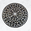 Buy the Bird Mother of Pearl Inlay Coffee Table in Black 2